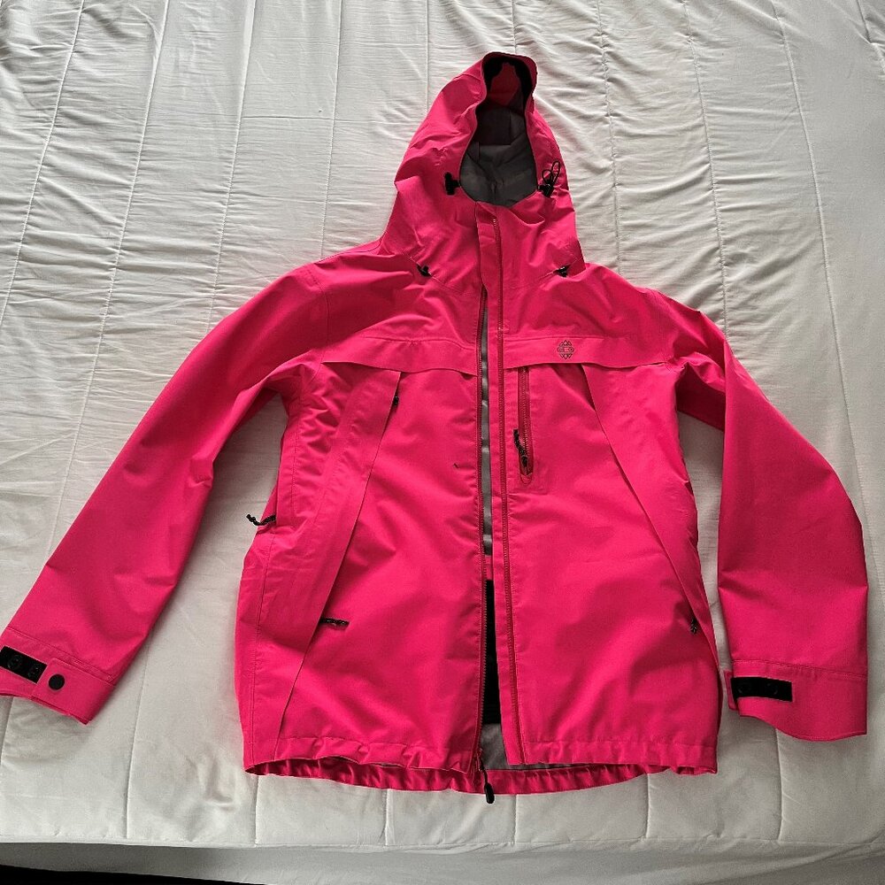 Airblaster Beast 3L Men's ski/Snowboard Waterproof Jacket - Medium - Hot Pink